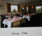 The dining room