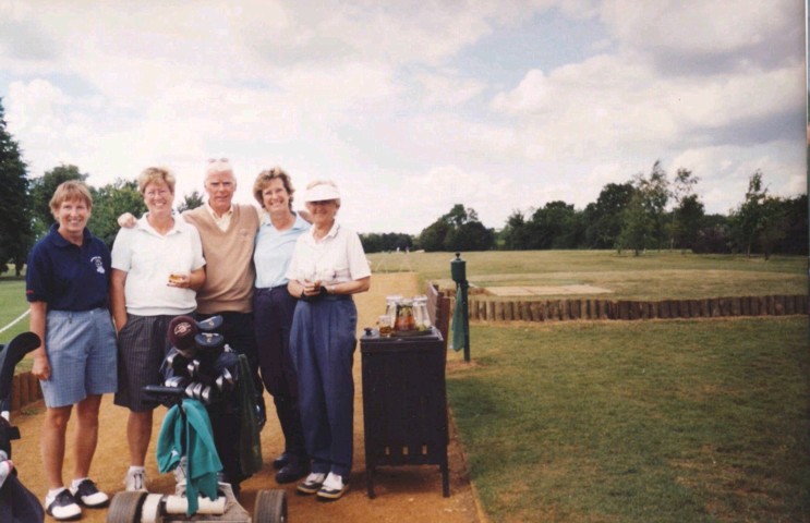 On the first tee