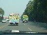 Cabbages being transported