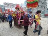 Parade with gods carried in sedan chairs