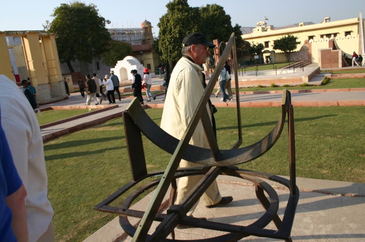 Built by Jai Singh II - observatory